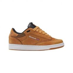 Buty do chodzenia męskie Reebok Club C Bulc. Żółte buty sportowe casual Reebok, bez wzorów, z gumy, bez zapięcia, reebok club. Za 363.00 zł.