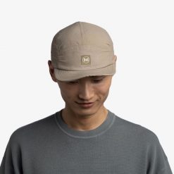 Czapka z daszkiem BUFF 5 PANEL EXPLORE CAP SLEN. Brązowe czapki z daszkiem Buff, na lato, bez wzorów, z materiału. Za 198.10 zł.
