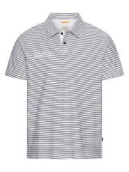 Camel Active Koszulka polo w kolorze białym rozmiar: M. Białe koszulki polo Camel Active, m, bez wzorów, z bawełny, bez kołnierzyka, bez ramiączek. Za 113.63 zł.