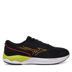 Buty do biegania Mizuno. Czarne buty do biegania Mizuno, bez wzorów, bez zapięcia, do biegania, mizuno wave. Za 319.99 zł.