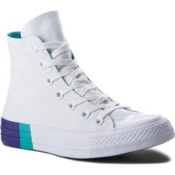 Trampki CONVERSE - Ctas Hi 159519C White/Enamel Aqua/Court Purple. Trampki Converse. W wyprzedaży za 219.00 zł.