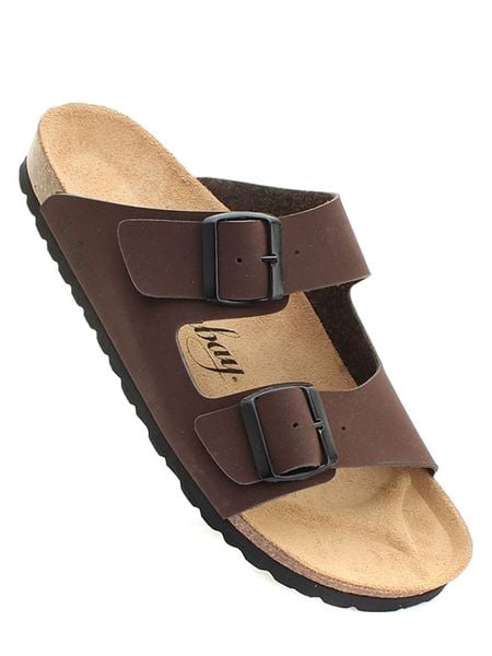 Sunbay Klapki "Trefle" w kolorze brązowym rozmiar: 42. Brązowe klapki Sunbay. Za 134.95 zł.