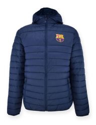 Kurtka zimowa dla dorosłych unisex FC Barcelona 2025-26. Kurtki FC Barcelona, na zimę, l, bez wzorów, z materiału, z kapturem. Za 508.35 zł.