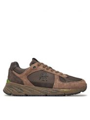 Premiata Sneakersy Mase 6875 Brązowy. Brązowe buty sportowe casual Premiata, bez wzorów, z materiału, bez zapięcia. Za 1,299.00 zł.