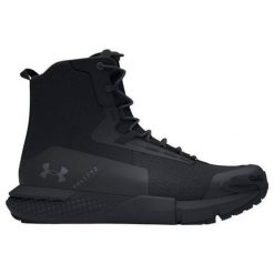 Buty trekkingowe męskie UNDER ARMOUR Valsetz. Czarne buty trekkingowe Under Armour, bez wzorów, bez zapięcia. Za 566.99 zł.