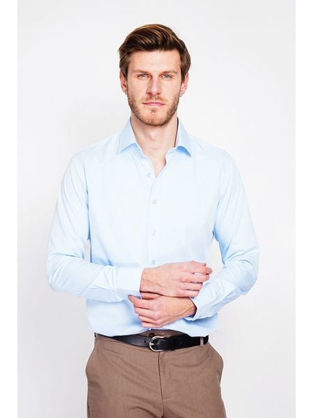 William de Faye Koszula w kolorze błękitnym rozmiar: 46. Niebieskie koszule William de Faye, bez wzorów, bez kołnierzyka, bez ramiączek. Za 100.52 zł.