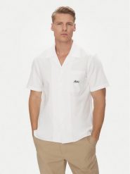 Robe di Kappa Koszula Robe Giovani Aousja 631372W Biały Regular Fit. Białe koszule Robe di Kappa, m, bez wzorów, z bawełny, bez kołnierzyka, bez ramiączek. Za 819.99 zł.