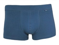 Niebieskie Klasyczne Męskie Bokserki, Bawełna z Elastanem -PAKO JEANS- Obcisłe. Niebieskie bokserki Pako Jeans, l, bez wzorów, z bawełny. Za 33.00 zł.