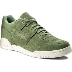 Buty Reebok - Workout Plus Mcc CM9304 Manila/Chalk. Zielone buty sportowe casual marki Reebok, z materiału. W wyprzedaży za 269.00 zł.