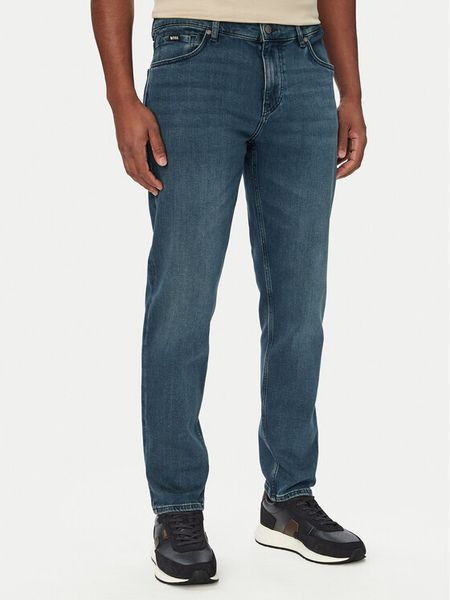BOSS Jeansy P-Re.Maine 50566907 Granatowy Regular Fit. Niebieskie jeansy Boss, m. Za 749.99 zł.