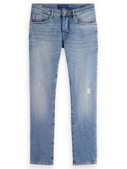 Scotch & Soda Dżinsy - Slim fit - w kolorze błękitnym rozmiar: W32/L32. Niebieskie jeansy Scotch & Soda, l. Za 216.73 zł.