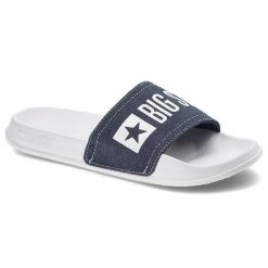 Białe Klapki Big Star Modne Męskie Buty Na Lato. Białe klapki BIG STAR. Za 65.00 zł.