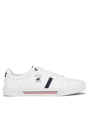 Beverly Hills Polo Club Trampki BHPC056M Biały. Białe trampki Beverly Hills Polo Club, m, bez wzorów, bez zapięcia. Za 189.99 zł.
