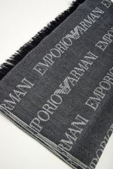 Szalik męski EMPORIO ARMANI. Szaliki Emporio Armani, bez wzorów. W wyprzedaży za 369.85 zł.