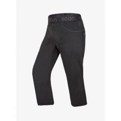 Spodenki wspinaczkowe męskie Ocun Jaws 3/4. Czarne szorty Ocun, m, bez wzorów, sportowe. Za 330.69 zł.