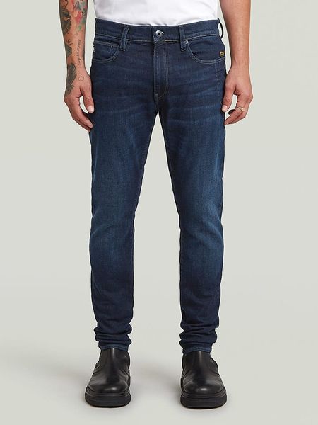 G-Star Dżinsy "Lancet" - Skinny fit - w kolorze granatowym rozmiar: W32/L34. Niebieskie jeansy G-Star, l. Za 257.92 zł.