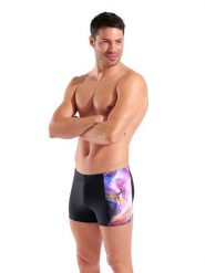 Arena Kąpielówki w kolorze czarnym rozmiar: 7. Czarne kąpielówki Arena, bez wzorów, z materiału. Za 82.95 zł.