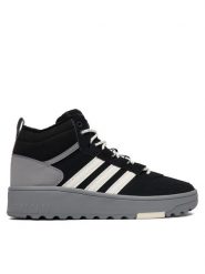 Adidas Sneakersy Hoops 4.0 Mid Shoes KI6374 Czarny. Czarne buty sportowe casual Adidas, bez wzorów, bez zapięcia. Za 329.99 zł.