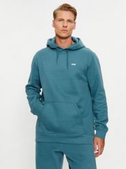 Vans Bluza Mn Comfycush Po VN0A4OOO Granatowy Classic Fit. Niebieskie bluzy Vans, l, bez wzorów, z bawełny, bez kaptura. Za 189.99 zł.
