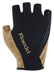 Roeckl SPORTS Rękawiczki kolarskie "Isone" w kolorze jasnobrązowo-czarnym rozmiar: 8,5. Brązowe rękawiczki Roeckl SPORTS, bez wzorów, z materiału. Za 127.95 zł.