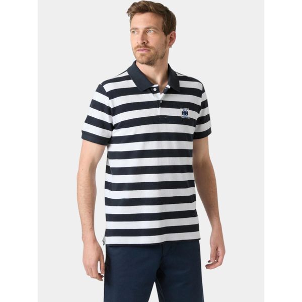 Koszulka Polo Męska Helly Hansen Toulon Graphic. Białe koszulki polo Helly Hansen, m, bez wzorów, bez kołnierzyka, bez ramiączek, żeglarskie. Za 333.50 zł.