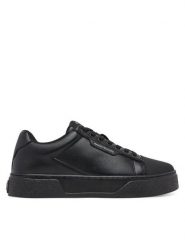 Armani Exchange Sneakersy XM001666 AF19143 UC001 Czarny. Czarne buty sportowe casual Armani Exchange, bez wzorów, ze skóry, bez zapięcia. Za 809.99 zł.