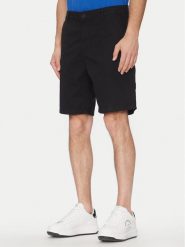 Karl Lagerfeld Jeans Szorty materiałowe A2M10121 Czarny Relaxed Fit. Czarne szorty Karl Lagerfeld Jeans, m, bez wzorów, z bawełny. Za 299.99 zł.