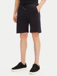 KARL LAGERFELD Szorty sportowe 705071 552951 Granatowy Regular Fit. Niebieskie krótkie spodenki sportowe KARL LAGERFELD, m, bez wzorów, z bawełny. Za 709.99 zł.