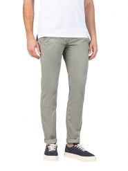 Timezone Spodnie chino "Janno" - Slim fit - w kolorze szarym rozmiar: W33/L34. Szare eleganckie spodnie Timezone, l. Za 94.95 zł.