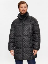 Trussardi Kurtka zimowa 52S00945 Czarny Regular Fit. Czarne kurtki TRUSSARDI, na zimę, m, bez wzorów, z syntetyku, bez kaptura. Za 1,399.00 zł.
