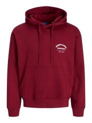 Jack & Jones Bluza w kolorze czerwonym rozmiar: L. Czerwone bluzy Jack & Jones, l, bez wzorów, z kapturem. Za 144.95 zł.