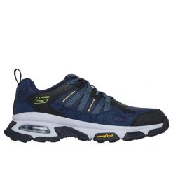 Buty trekkingowe Skechers Air Envoy. Czarne buty trekkingowe Skechers, bez wzorów, bez zapięcia. Za 421.00 zł.