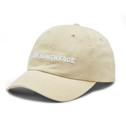 Czapka z daszkiem The North Face. Brązowe czapki z daszkiem The North Face, bez wzorów. Za 139.99 zł.