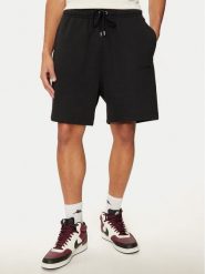 Nike Szorty sportowe FJ0700 Czarny Regular Fit. Czarne krótkie spodenki sportowe Nike, m, bez wzorów, z bawełny. Za 329.99 zł.