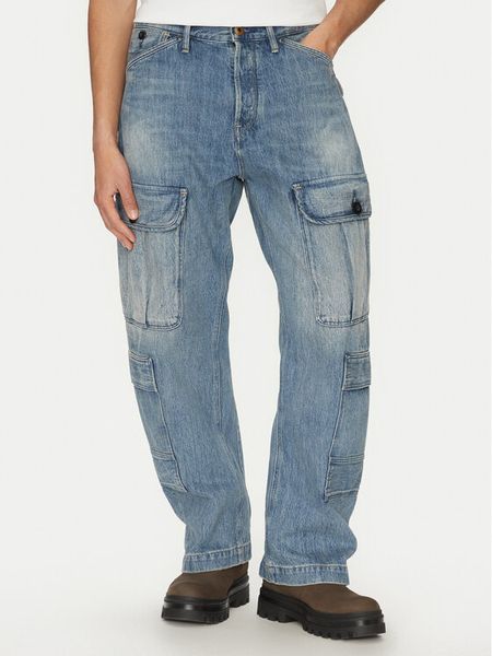G-Star Raw Jeansy Bend 3D D26111-D499 H121 Niebieski Loose Fit. Niebieskie jeansy G-Star, m. Za 413.99 zł.