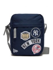 New Era Saszetka Mlb Patch Side Nyy 60358207 Granatowy. Niebieskie saszetki i nerki New Era, bez wzorów, z materiału. Za 79.99 zł.