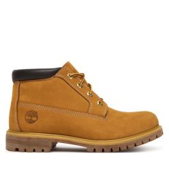 Trapery Timberland. Brązowe trapery Timberland, bez zapięcia. Za 829.99 zł.
