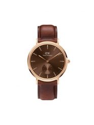 Daniel Wellington Zegarek Classic Multi-Eye St Maves Amber DW00100707 Brązowy. Brązowe, analogowe zegarki Daniel Wellington. Za 629.99 zł.