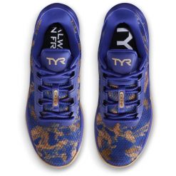 Buty treningowe męskie na siłownię TYR CXT2 Trainer. Niebieskie buty treningowe TYR, bez wzorów, na fitness i siłownię. Za 667.03 zł.