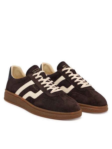Gant Sneakersy Cuzmo 33633373 Brązowy ciemny. Brązowe buty sportowe casual GANT, bez wzorów, ze skóry, bez zapięcia. Za 589.99 zł.