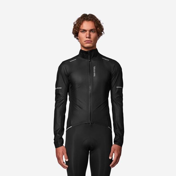 Kurtka rowerowa szosowa Van Rysel RCR-R PRO Ultralight Rain przeciwdeszczowa. Kurtki VAN RYSEL, l, bez wzorów, z materiału, bez kaptura. Za 1,299.00 zł.