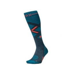 Skarpety narciarskie Stox. Czerwone skarpety STOX, bez wzorów, z materiału. Za 357.99 zł.