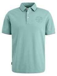 PME Legend Koszulka polo w kolorze turkusowym rozmiar: M. Niebieskie koszulki polo PME Legend, m, bez wzorów, bez kołnierzyka, bez ramiączek. Za 153.34 zł.