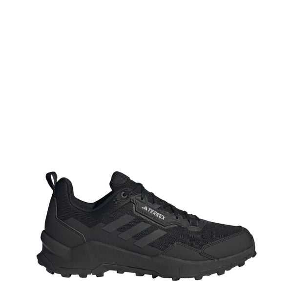 Buty turystyczne Terrex AX4. Czarne buty turystyczne Adidas, bez wzorów, bez zapięcia, trekkingowe. Za 499.00 zł.