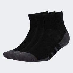 Skarpetki fitness ADIDAS. Czarne skarpety Adidas, bez wzorów. Za 49.99 zł.