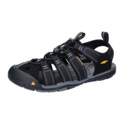 Buty trekkingowe męskie Keen Clearwater Cnx. Czarne buty turystyczne Keen, na wiosnę, bez wzorów, z materiału, bez zapięcia, trekkingowe. Za 706.00 zł.