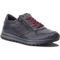 Sneakersy IGI&CO - 2136422 Blu Scur. Niebieskie buty sportowe casual IGI&CO, bez wzorów, z materiału, bez zapięcia. W wyprzedaży za 349.00 zł.