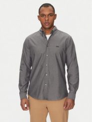 BOSS Koszula Rickert 50519707 Szary Regular Fit. Szare koszule Boss, l, bez wzorów, z bawełny, bez kołnierzyka, bez ramiączek. Za 389.99 zł.