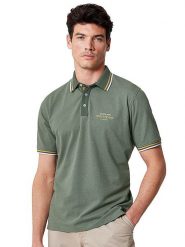 CASAMODA Koszulka polo w kolorze zielonym rozmiar: XXL. Zielone koszulki polo CASAMODA, xxl, bez wzorów, bez kołnierzyka, bez ramiączek. Za 113.90 zł.