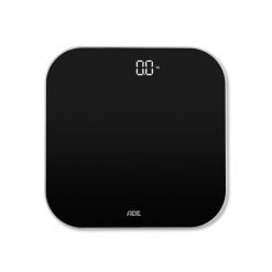 Waga łazienkowa, do 180 kg, 26 x 26 cm, czarna. Czarne wagi łazienkowe ADE. Za 99.90 zł.